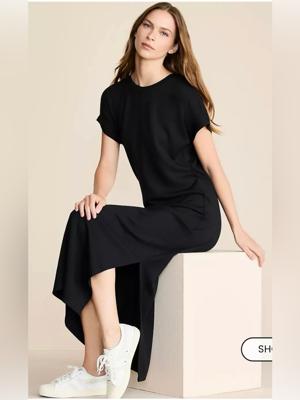 LOFT Lou & Grey Scubasoft Wedge Maxi Dress - Picture 2 of 5